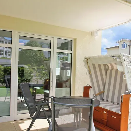 Terrasse, Gratis Nutzung Vom Ahoi Erlebnisbad Und Sauna In Sellin - Meeresblick 78 奥斯特巴德·哥伦